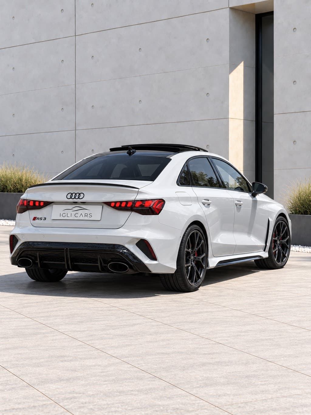 Audi RS 3 Sedan Wit — 3